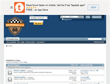 Tablet Screenshot of forum.rcmodell.hu